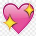 Image result for Transparent iOS Heart Emoji