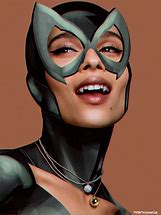Image result for Zoe Kravitz Catwoman Fan Art