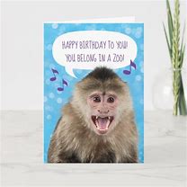 Image result for Monkey Meme Birthday Card