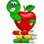 Image result for Apple with Worm Cartoon