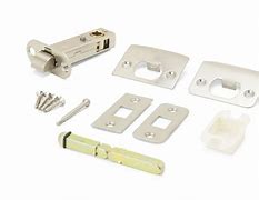 Image result for White Flush Privacy Latch