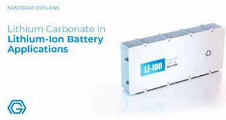 Image result for Lithium Carbonate Battery