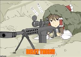 Image result for Touhou Memes Gun