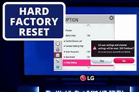 Image result for LG TV Factory Reset Code