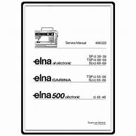 Image result for Elna Carina Sewing Machine Manual