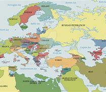 Image result for Map of Europe in the Year 2100