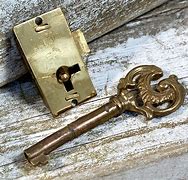 Image result for Antique Box Locks and Keys