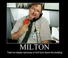 Image result for Milton Office Space Island