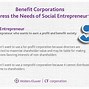 Image result for Benefit Corporation Examples