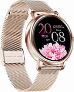 Image result for Golden Round Dial Smartwatch