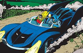Image result for Batmobile Driving towards the Bat Signal Comics