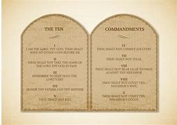 Image result for 10 Commandments Pics