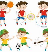 Image result for People Doing Sports Cartoon