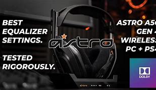 Image result for Best Astro A50 Settings