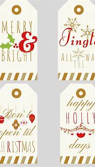 Image result for Xmas Gift Tags Printable