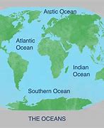 Image result for 5 Major Oceans