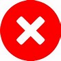 Image result for Red Cancel Icon