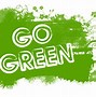 Image result for Go Green Clip Art