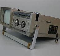 Image result for Vintage Portable TV Radio Combo