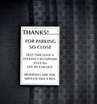 Image result for Funny Parking Decal