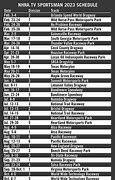 Image result for NHRA 2024 Schedule Printable