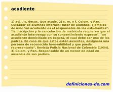 Image result for acudiente