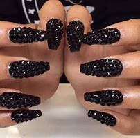 Image result for Acrylic Nails Glitter Bling