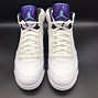 Image result for Air Jordan 5 Retro White Out Line and Purple