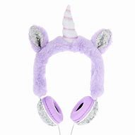 Image result for Unicorn Headphones Claire's