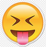 Image result for Tongue Emoji Face