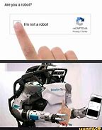 Image result for Do Not Finger Robot Meme