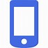 Image result for Blue Cell Phone Icon PNG
