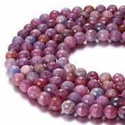 Image result for Vintage Smooth Polished Crystal Ruby Beads Round 5Mm