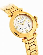 Image result for Cartier Watch Women Gold