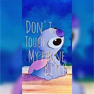 Image result for Stitch Wallpaper Don't Touch My Tablet