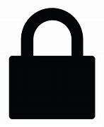 Image result for Closed Lock Icon