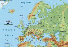 Image result for Detailed World Map Europe