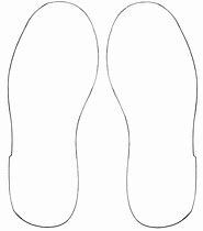 Image result for Shoe Print Template Printable