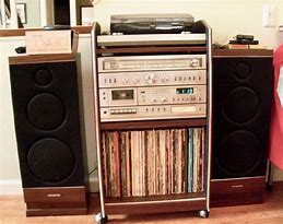 Image result for Old-Fashioned Record Player Cabinet