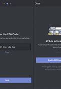 Image result for Discord 2FA Code