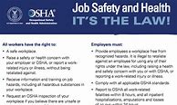 Image result for OSHA Law Poster