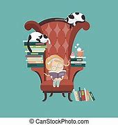 Image result for Kids Reading Books Clip Art