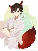 Image result for Anime Blue Fox Boy