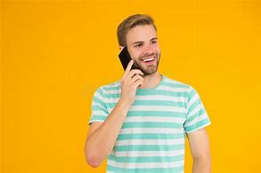 Image result for Man Talking On Cell Phone