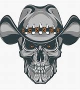 Image result for Skull and Cowboy Hat