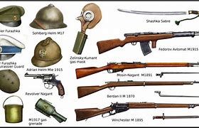 Image result for Weapons during WW1
