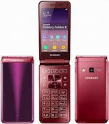 Image result for Samsung Galaxy Folder 2 Flip Phone White Android