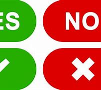 Image result for Yes No Symbols