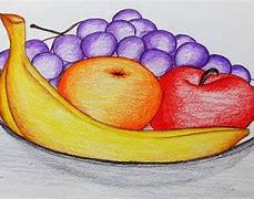 Image result for Easy Pencil Drawings of Fruits