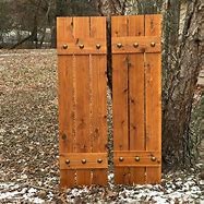 Image result for Cedar Wood Shutters Exterior